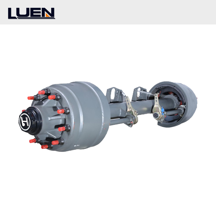 Semi Trailer Drum Brake Axle Shaft Chinese Manufacturer American Type Axle